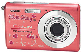 Casio Exilim 720: sólo para fans de Hello Kitty