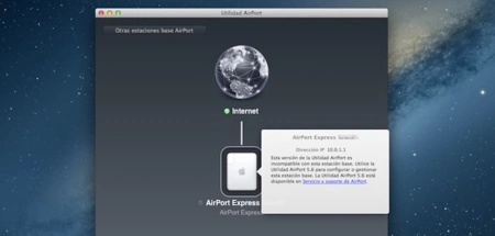 Airport Utility 6 no funciona Airport Express preN