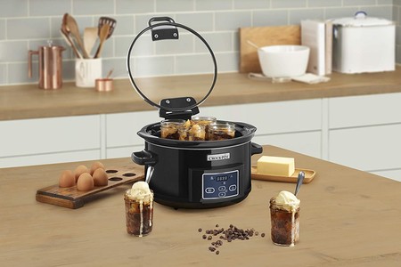 La olla de cocción lenta Crock-Pot CSC052X-01, programable y con 4,7 litros de capacidad, en oferta por 59,90 euros en Amazon