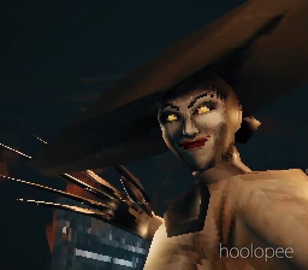 No importa cuántos polígonos tenga Lady Dimitrescu, la versión de Resident Evil Village de PS1 sigue siendo terrorífica