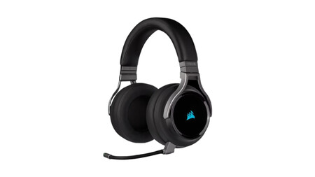 Auriculares para juegos de alta fidelidad VIRTUOSO RGB WIRELESS, Carbonio
