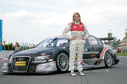María de Villota probará el Audi A4 del DTM