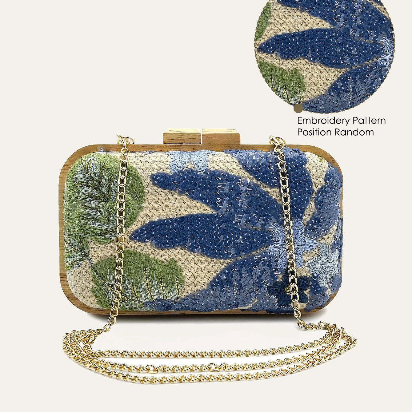 Clutch de fiesta Cezira
