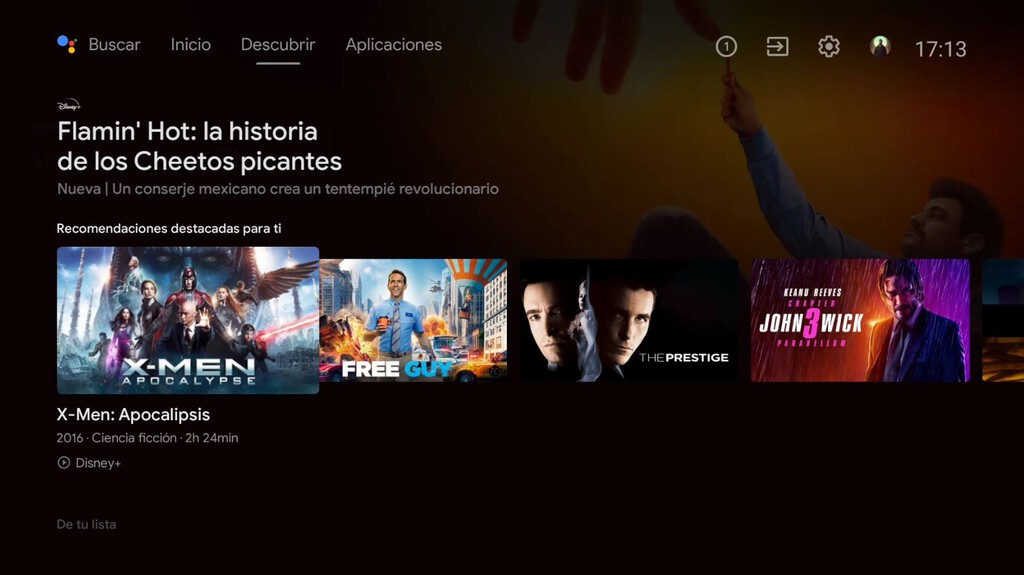 Me he rendido ante las recomendaciones de Android TV y ahora me parece la mejor forma para descubrir películas y series 