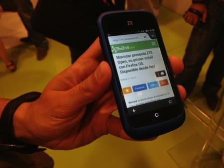 Movistar presenta ZTE Open, su primer móvil con Firefox OS. Disponible desde hoy