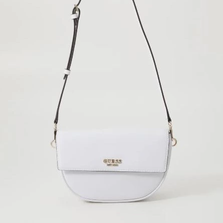 Guess
CERELIA FLAP SHOULDER BAG - Bandolera - blanco