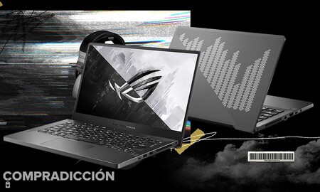 Esta bestia con procesador Ryzen 9 lleva 270 euros de descuento en El Corte Ingles: ASUS ROG Zephyrus G14 GA401IU-HA134T por 1.529 euros