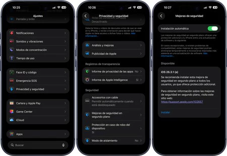 nuevas actualizacion iPhone