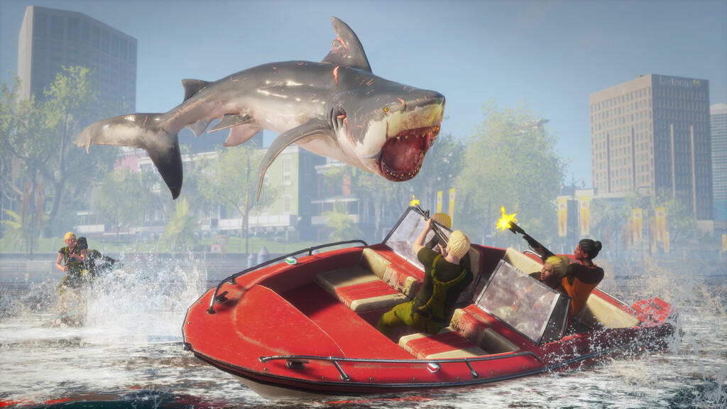 No me acercaría a un tiburón ni aunque me pagasen, pero en este juego de PlayStation Plus me encanta causar toda una masacre con ellos No me acercaría a un tiburón ni aunque me pagasen, pero en este juego de PlayStation Plus me encanta causar toda una masacre con ellos