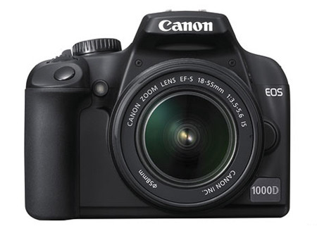 Canon anuncia oficialmente la EOS 1000D