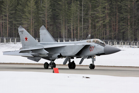 Um Mig 31 russo