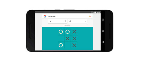 Juega al Solitario y al Tres en raya desde el buscador de Google