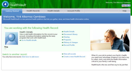Microsoft HealthVault