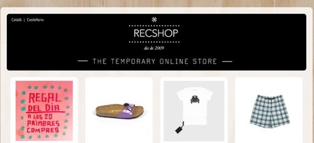 RECShop, la única tienda online efímera abre hoy