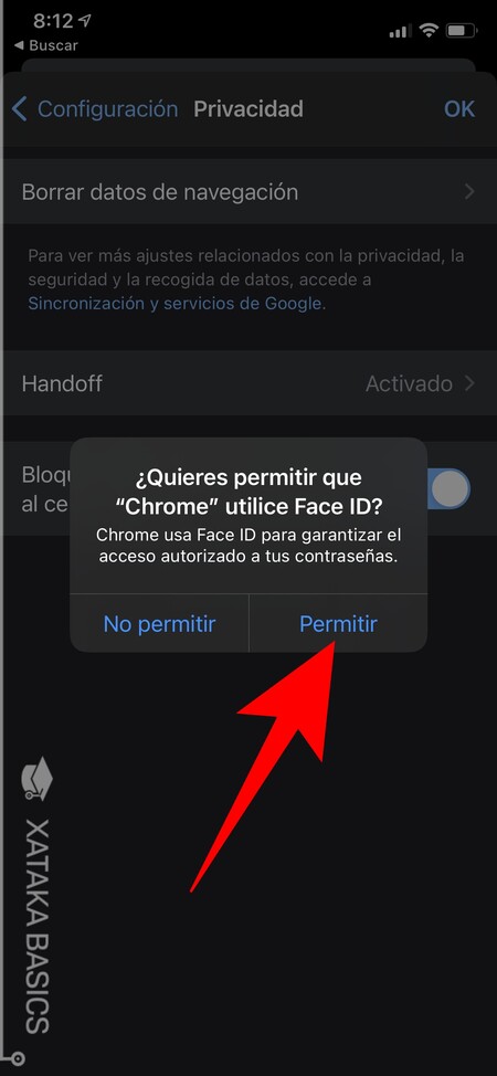 Permiso Faceid