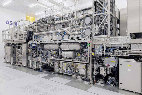 é razoável prever que a Intel será a primeira fabricante de chips a colocar no mercado circuitos integrados produzidos com EUV High-NA Twinscan EXE:5000 / Imagem: ASML