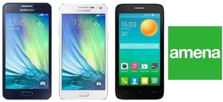 Precios Samsung Galaxy A3, Galaxy A5 y Alcatel Pop D5 con Amena