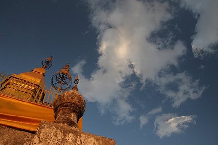Phu Si y That Chomsi, en Luang Prabang