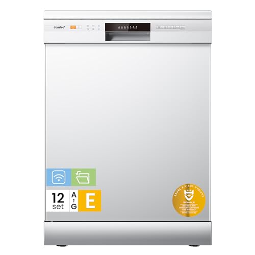 COMFEE' CDWPF1201PW-WE-EU Lavavajillas de Libre Instalación