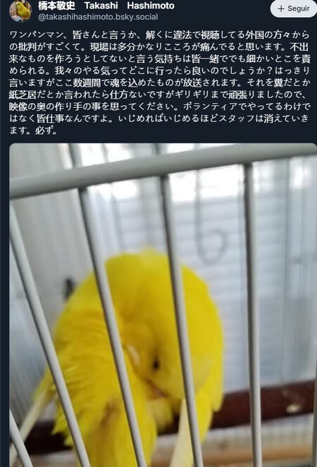 One Punch Man Pirateria Criticas Animador