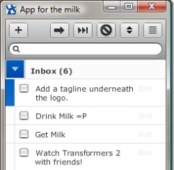 Gestiona tus tareas de Remember the milk con App for the milk