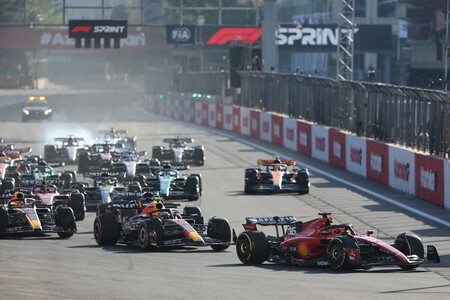 Leclerc Baku F1 2023