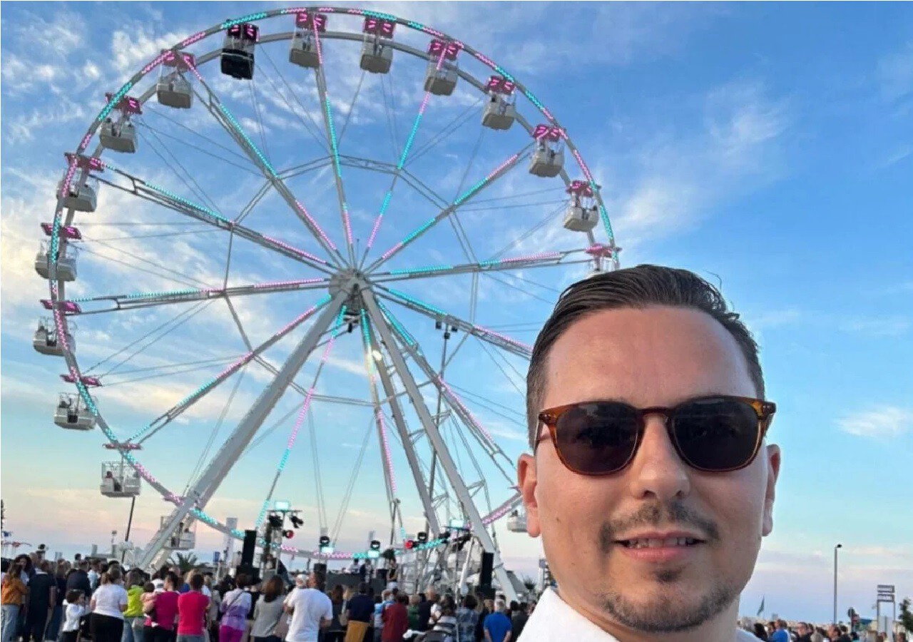 The world spinning into a new perspective