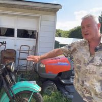 Un jubilado ha encontrado en su granero diez Harley-Davidson abandonadas con casi 100 años de vida. Le ofrecen una fortuna si las vende 