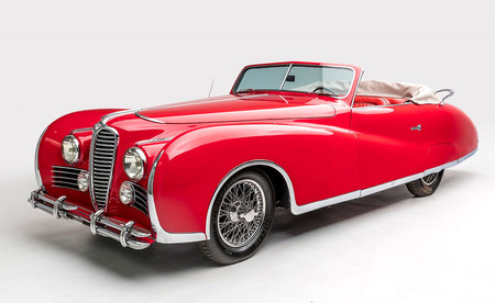 Este precioso y único Delahaye Type 175 Cabriolet, que perteneció Elton John, se ha subastado por 350.000 dólares