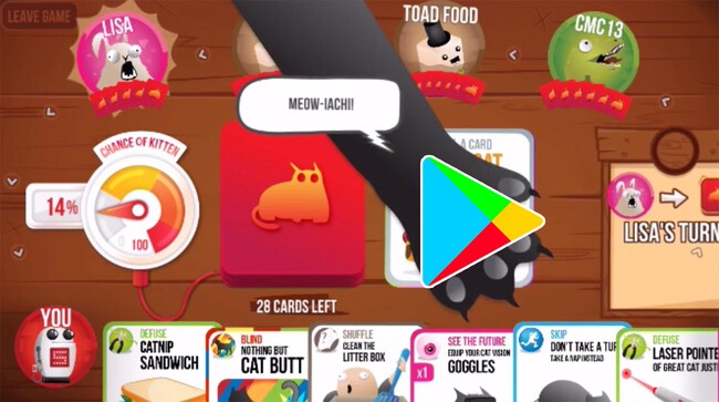 Exploding Kittens Google Play