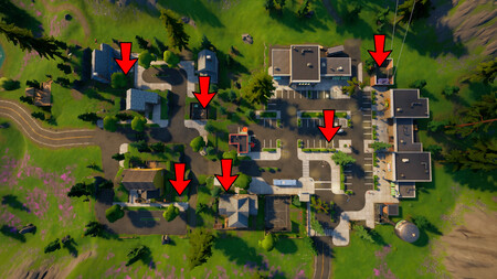 Mapa Ciudad Comercio Fortnite