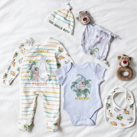Newborn Jungle Book Starter Outfit 4 Piece Set Gbp9 Eur13 15 Pln55 Baby Disney Jungle Book Plush Rattle Gbp5 Eur6 7 Pln26