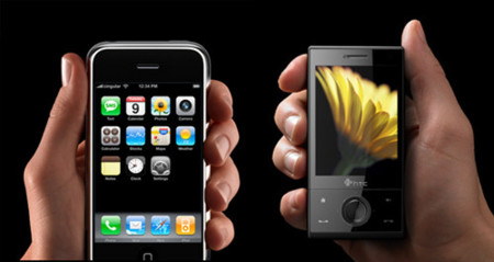 HTC Diamond VS iPhone