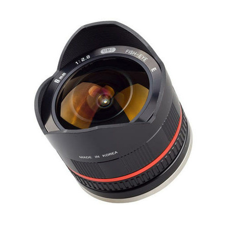 Samyang anuncia un 8mm f/2.8 dirigido a Sony NEX y Samsung NX