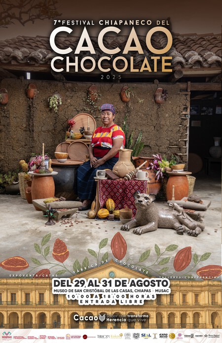 Lánzate este fin de semana al Festival Chiapaneco del Cacao y Chocolate 2025 en un Pueblo Mágico al sur de México