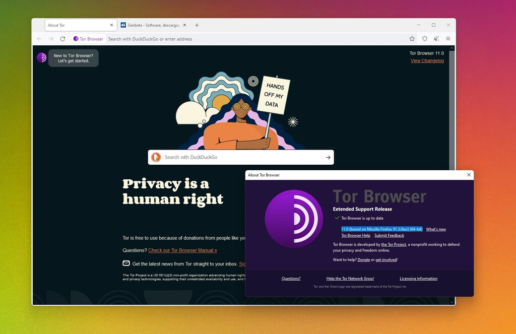 Tor Browser 11 ya está disponible: la nueva versión del navegador anónimo llega con un gran diseño al estilo Proton de Firefox