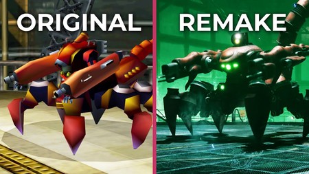 Este es el descomunal cambio visual de Final Fantasy VII Remake en comparación con el juego original
