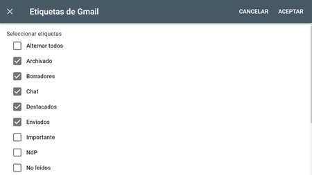 Etiquetas De Gmail