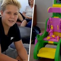 Aos 13 anos, ele dedicou 300 horas das suas férias para criar uma cadeira de rodas na impressora 3D para uma bebê de 21 meses 