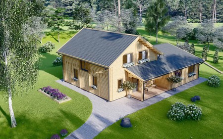 La Nueva Casa De Madera Darla Le Proporcionara Muchos Momentos De Felicidad Ya Sea Con Su Famil