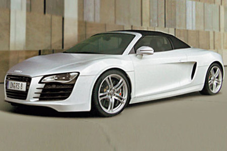 Audi R8 Spider Render