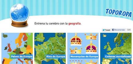 Geografía para niños en Toporopa