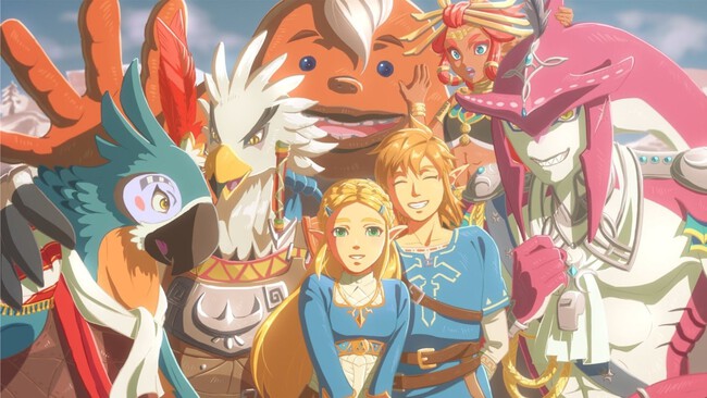 Campeones Zelda Botw