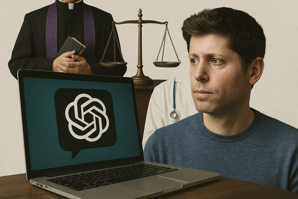 ChatGPT no tiene "secreto de confesión": Sam Altman avisa de que todo lo que le cuentes sobre tu vida podría ser usado en tu contra