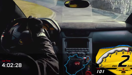El Lamborghini Aventador SV se merienda Nürburgring en menos de siete minutos (vídeo)