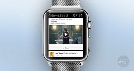Littlebook consigue reducir Facebook a la pantalla del Apple Watch