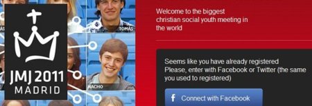 Así es la red social de la Jornada Mundial de la Juventud 2011