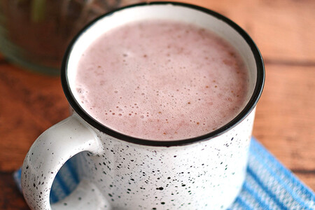 Atole de fresa. Receta para el frío