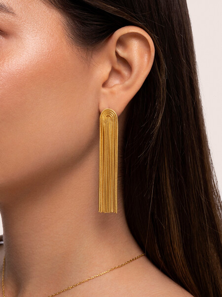Pendientes Waterfall Singularu