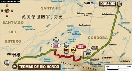 Recorrido Etapa12 Dakar2015